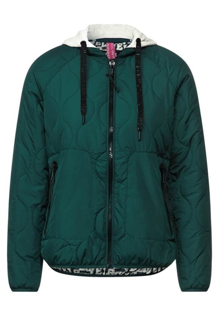 Chaqueta Verde- Padded Jacket w. Detachable Hoody
