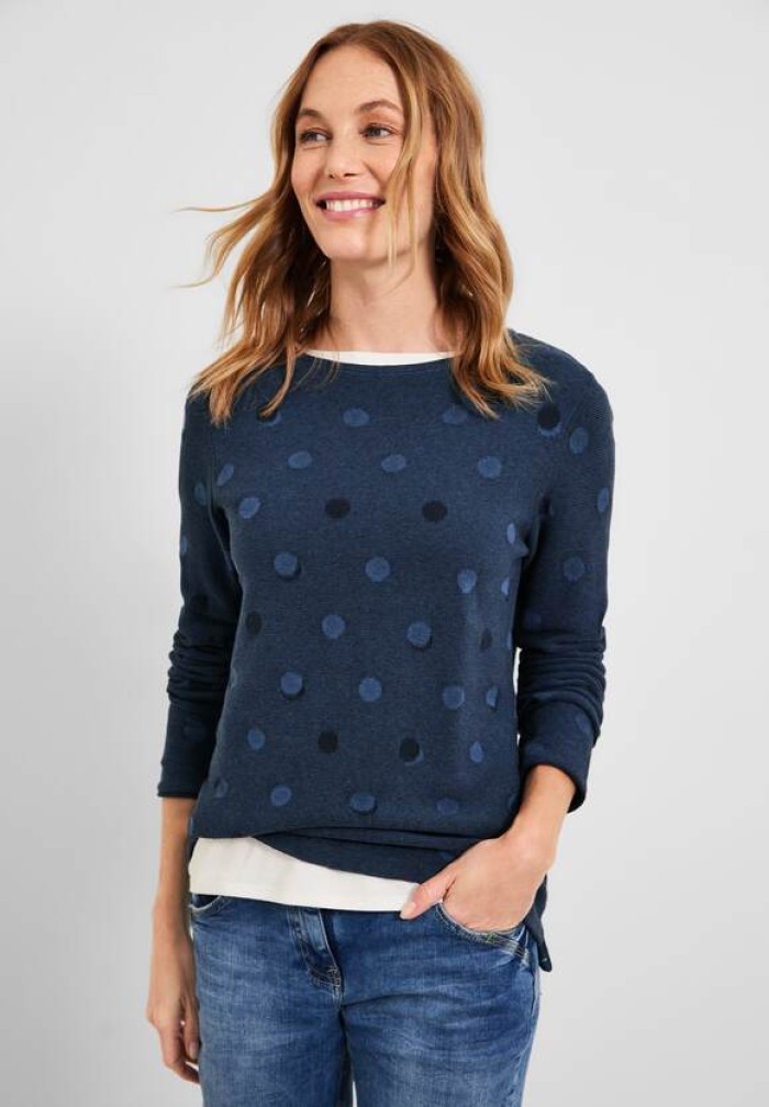 Plated Dot Pullover