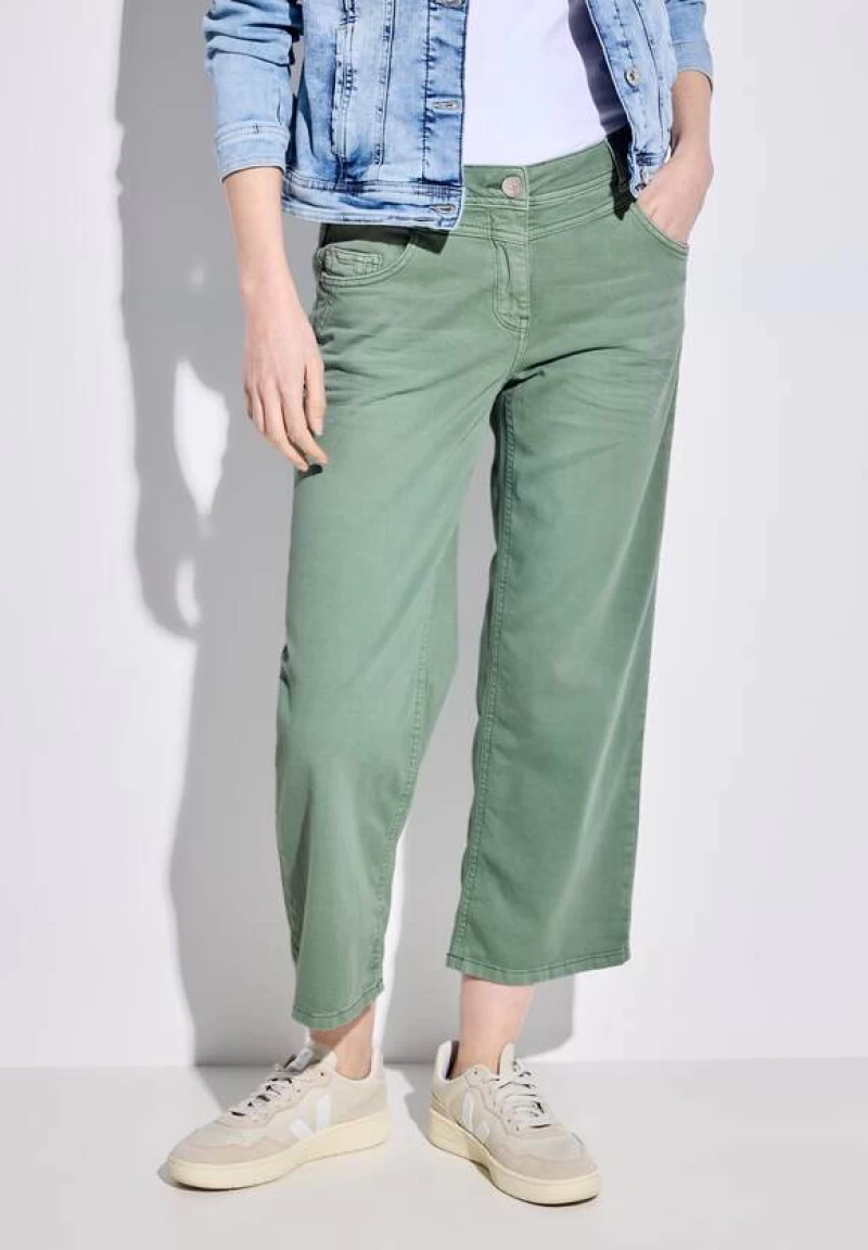 Pantalones Culotte- Style NOS Neele Color green