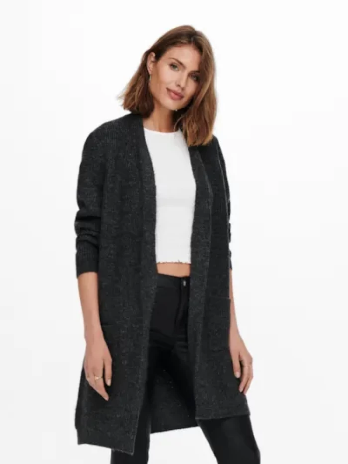 Cardigan oversize gris - ONLJADE L/S CARDIGAN