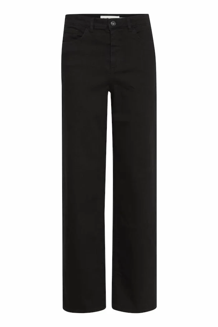 Denim negro recto- IHTWIGGY Jeans