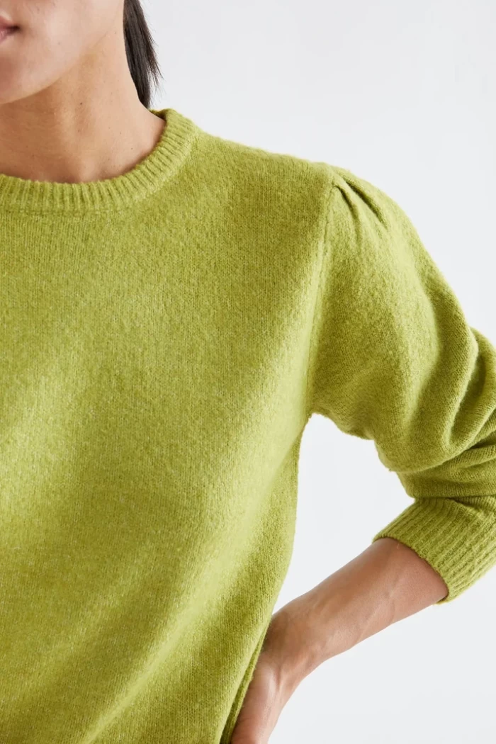 Jersey básico de punto verde COMPAÑIA FANTASTICA