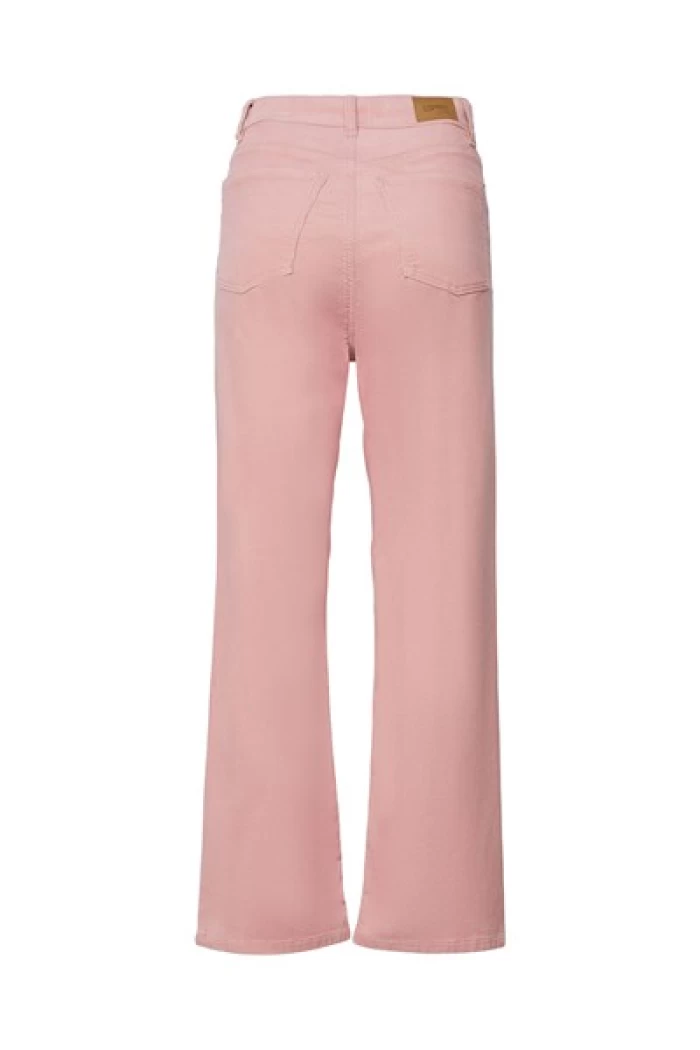 Pantalon de pana fina- Iconic straight Pink